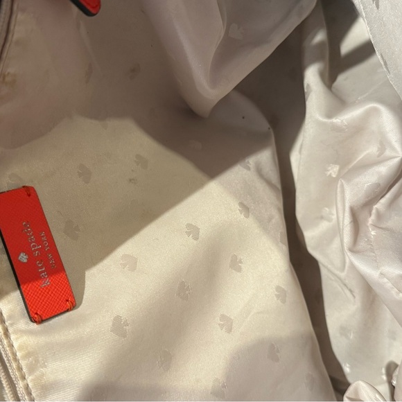 Kate Spade Vibrant Orange Tote Bag - Picture 4 of 5